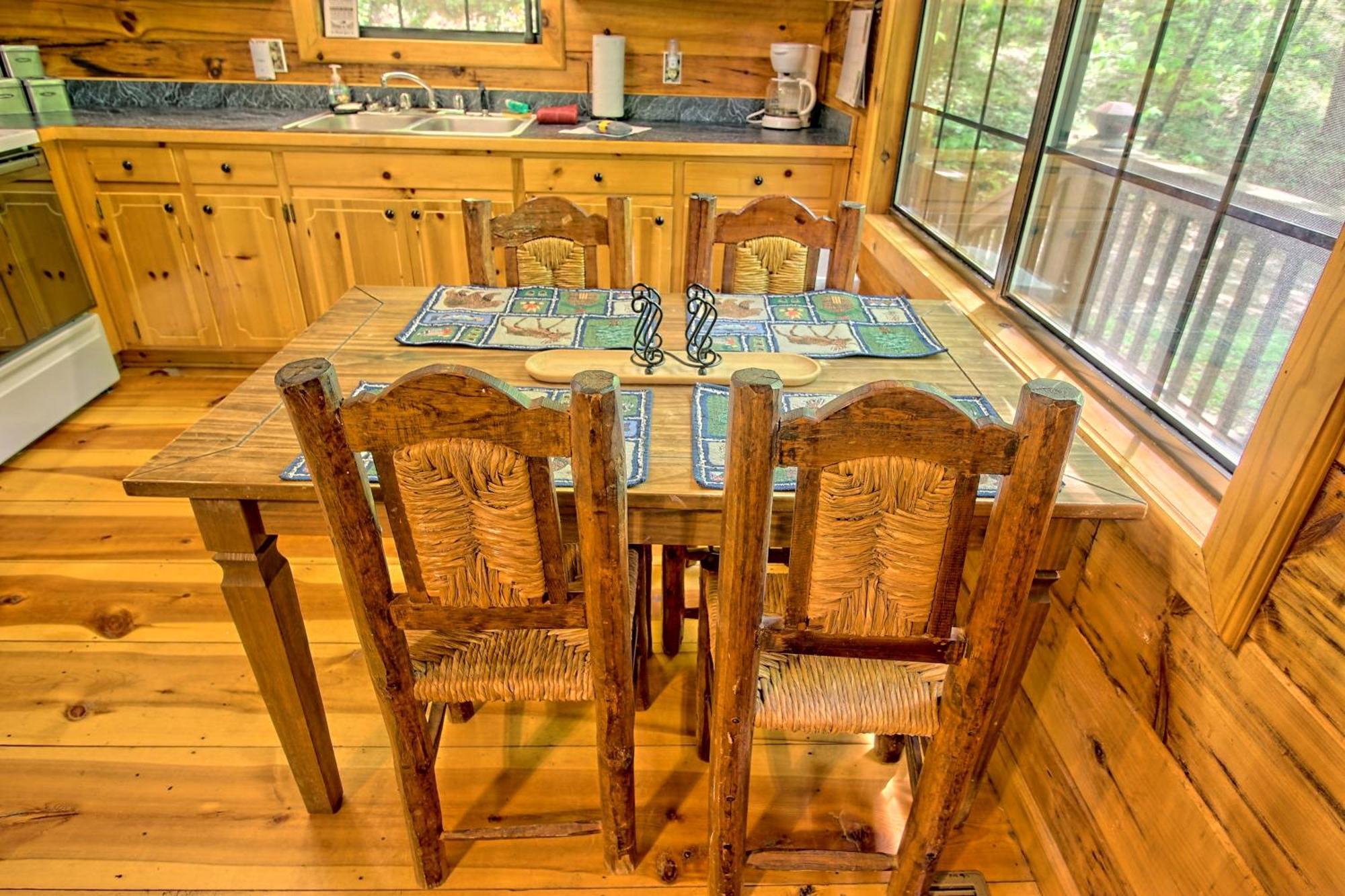 Tree Song Mountain Creek Cabin Ellijay Extérieur photo