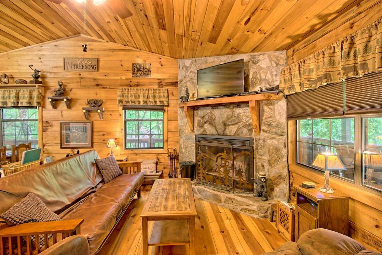 Tree Song Mountain Creek Cabin Ellijay Extérieur photo