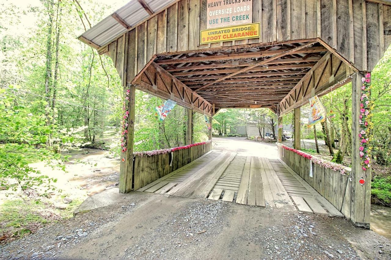 Tree Song Mountain Creek Cabin Ellijay Extérieur photo